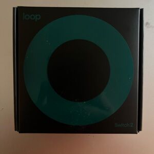 Loop Switch 2 Black and Teal Box